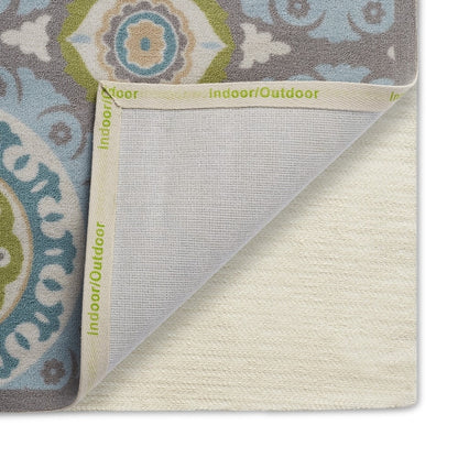 Tappeto Waverly Sun N' Shade per interni ed esterni Boho Medallion