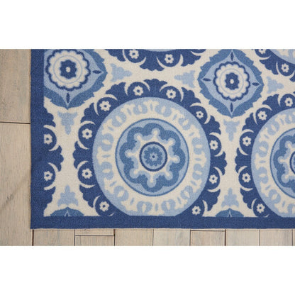 Tappeto Waverly Sun N' Shade per interni ed esterni Boho Medallion