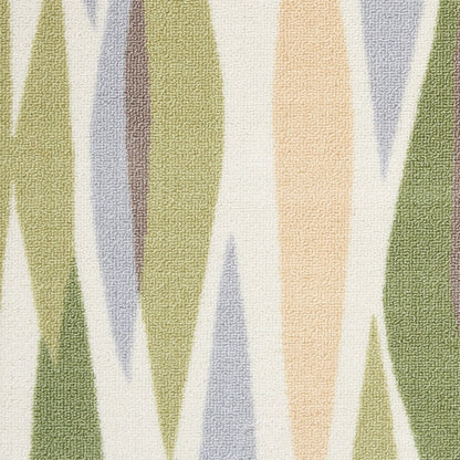 Tappeto Waverly Sun N' Shade moderno astratto per interni ed esterni