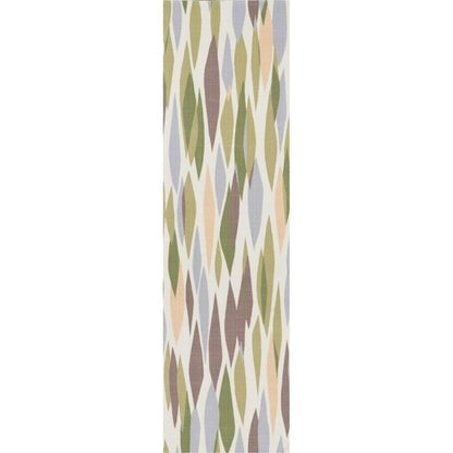 Tappeto Waverly Sun N' Shade moderno astratto per interni ed esterni