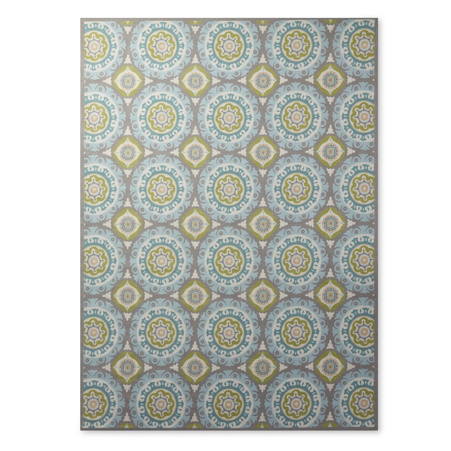 Tappeto Waverly Sun N' Shade per interni ed esterni Boho Medallion