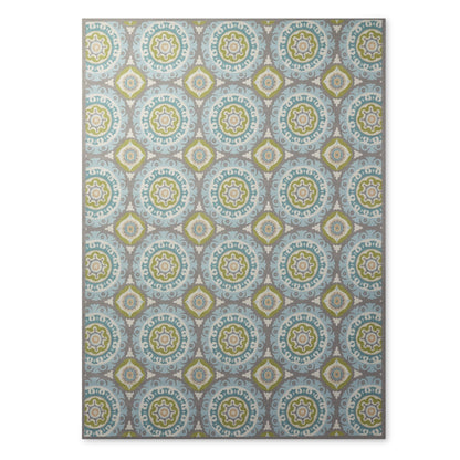 Tappeto Waverly Sun N' Shade per interni ed esterni Boho Medallion