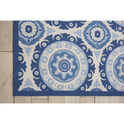 Tappeto Waverly Sun N' Shade per interni ed esterni Boho Medallion