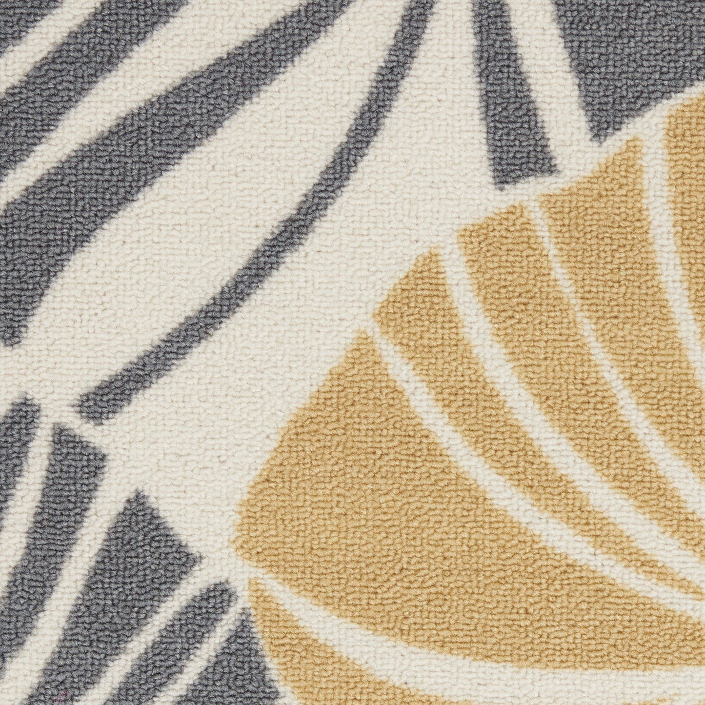 Tappeto moderno Waverly Sun N' Shade per interni/esterni con motivo botanico