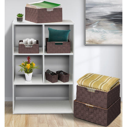 Set di cestini intrecciati da 7 pezzi