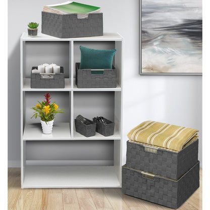 Set di cestini intrecciati da 7 pezzi