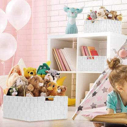 Set di cestini intrecciati da 7 pezzi