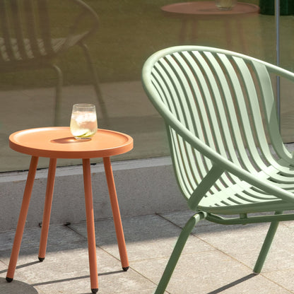 Set di mobili da giardino Werph da 3 pezzi, mobili da esterno con tavolo da bistrot e sedie da giardino, set da 2