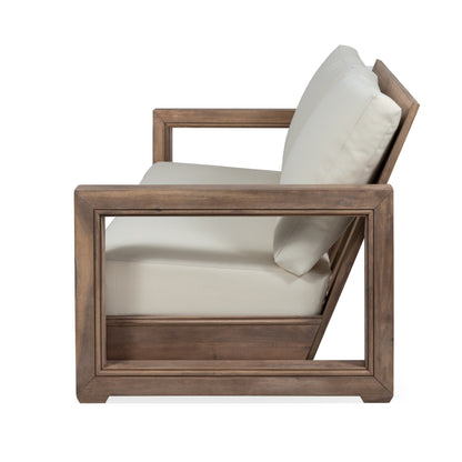 Set da salotto Westchester in acacia da 4 pezzi di Christopher Knight Home