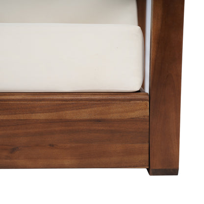 Set da salotto Westchester in acacia da 4 pezzi di Christopher Knight Home