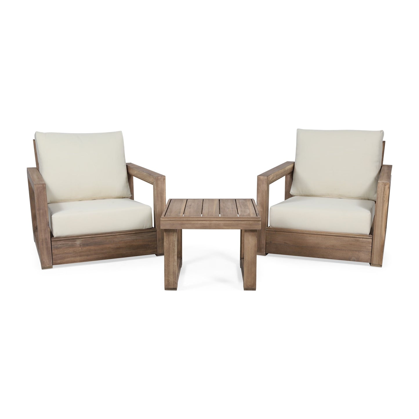 Set da chat in legno di acacia Westchester di Christopher Knight Home
