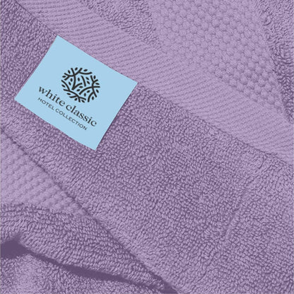 Asciugamano in cotone di lusso classico bianco 16x30 - Set di 6