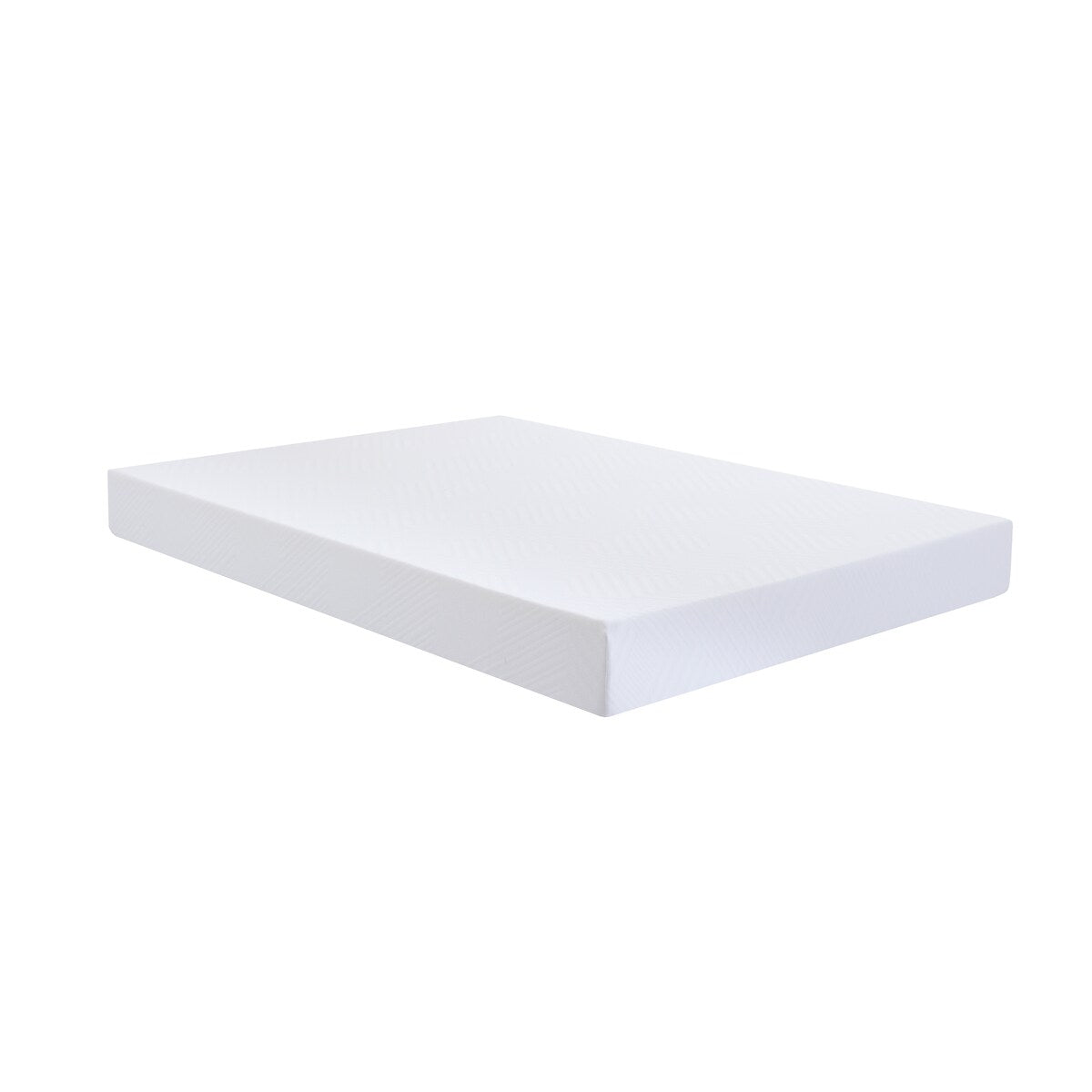 Materasso in memory foam gel bianco da 8 pollici, misura standard