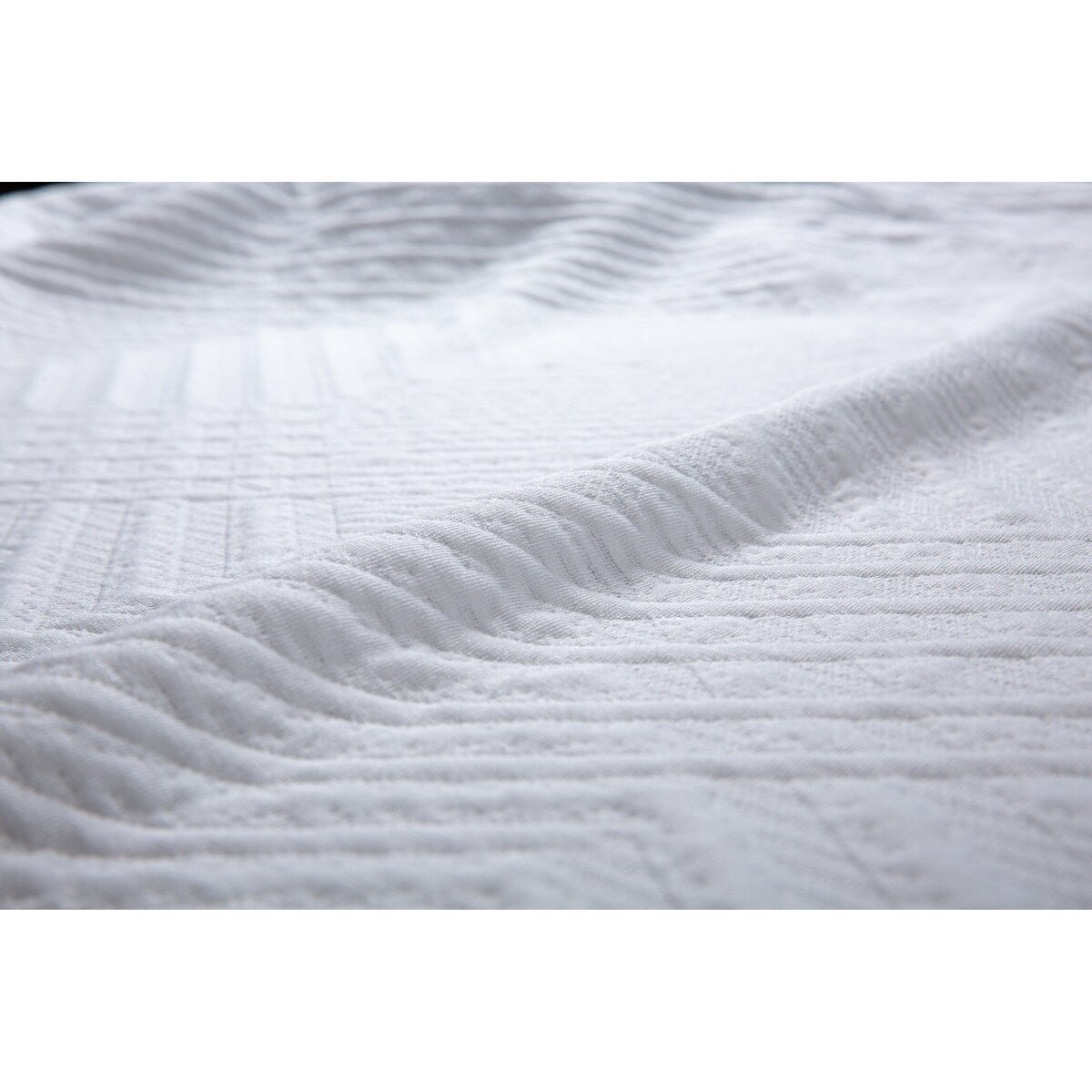 Materasso in memory foam gel bianco da 8 pollici, misura standard