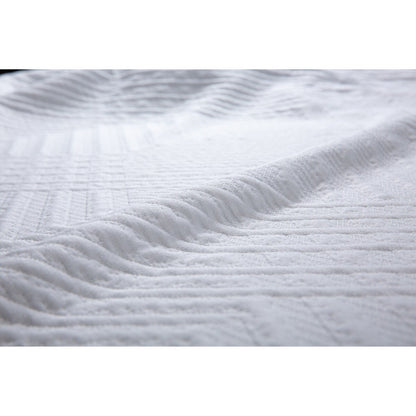 Materasso in memory foam gel bianco da 8 pollici, misura standard