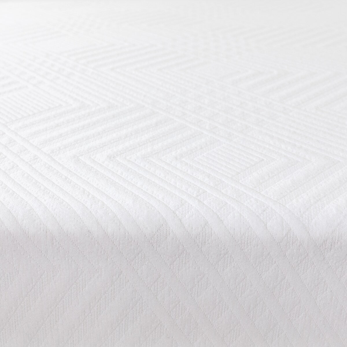 Materasso in memory foam gel bianco da 8 pollici, misura standard