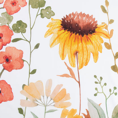 Tenda da doccia stampata in tessuto di poliestere Wild Garden 70x72