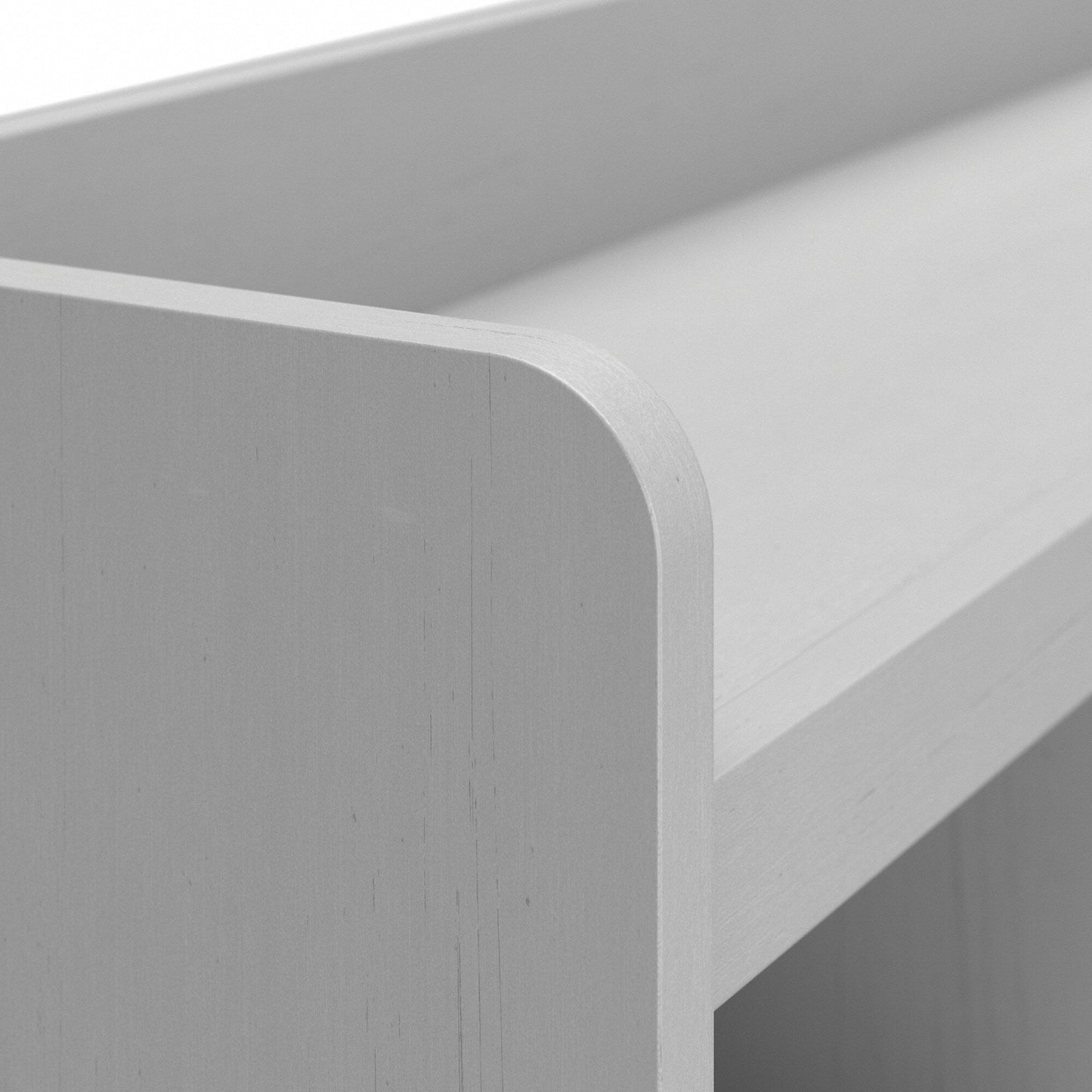 Appendiabiti da parete Woodland 40W con ripiano di Bush Furniture