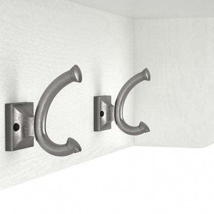 Appendiabiti da parete Woodland 40W con ripiano di Bush Furniture