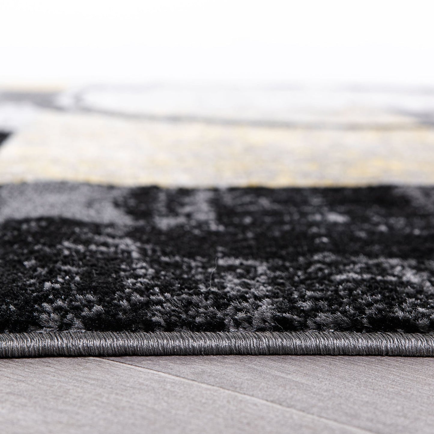 Tappeto circolare astratto in polipropilene fatto a macchina World Rug Gallery