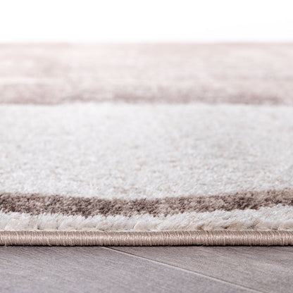 Tappeto circolare astratto in polipropilene fatto a macchina World Rug Gallery