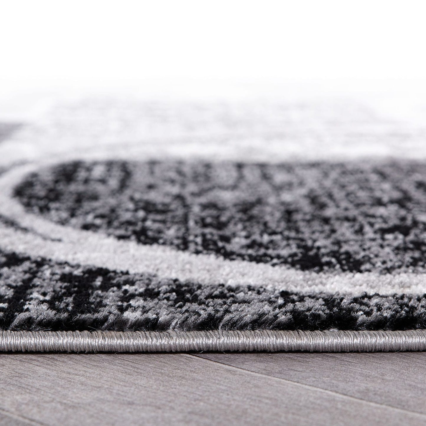 Tappeto circolare astratto in polipropilene fatto a macchina World Rug Gallery