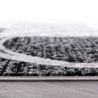 Tappeto circolare astratto in polipropilene fatto a macchina World Rug Gallery