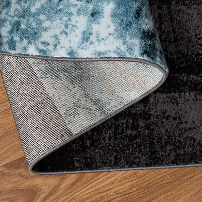 Tappeto circolare astratto in polipropilene fatto a macchina World Rug Gallery