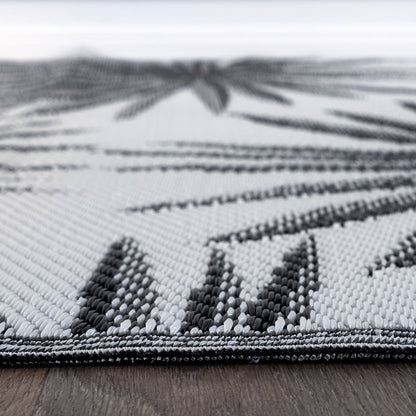 World Rug Gallery Tappeti da esterno reversibili in plastica riciclata con motivi floreali e tropicali