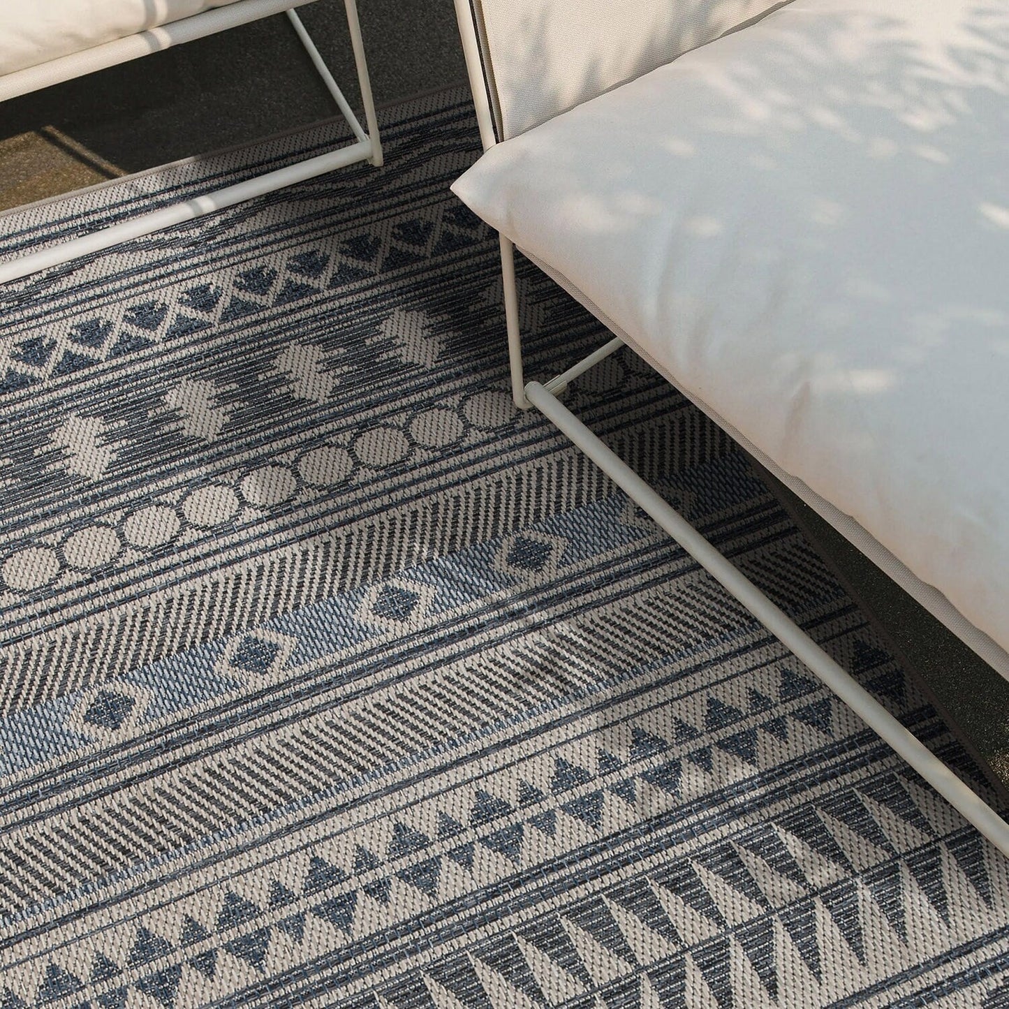 Galleria di tappeti World Rug - Tappeto moderno bohémien per interni ed esterni