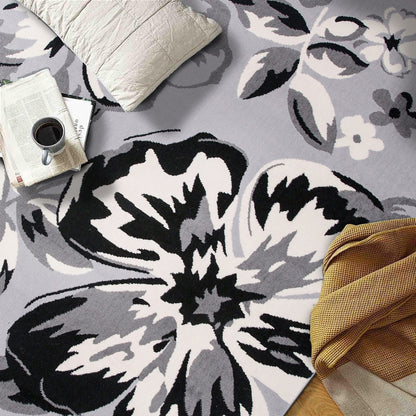 Tappeto moderno con motivo floreale della World Rug Gallery