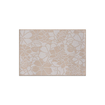 World Rug Gallery Tappeto moderno per interni/esterni con trama piatta e motivo floreale e fiori