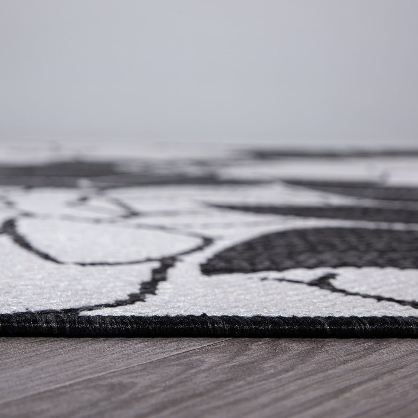 World Rug Gallery Tappeto moderno per interni/esterni con trama piatta e motivo floreale e fiori