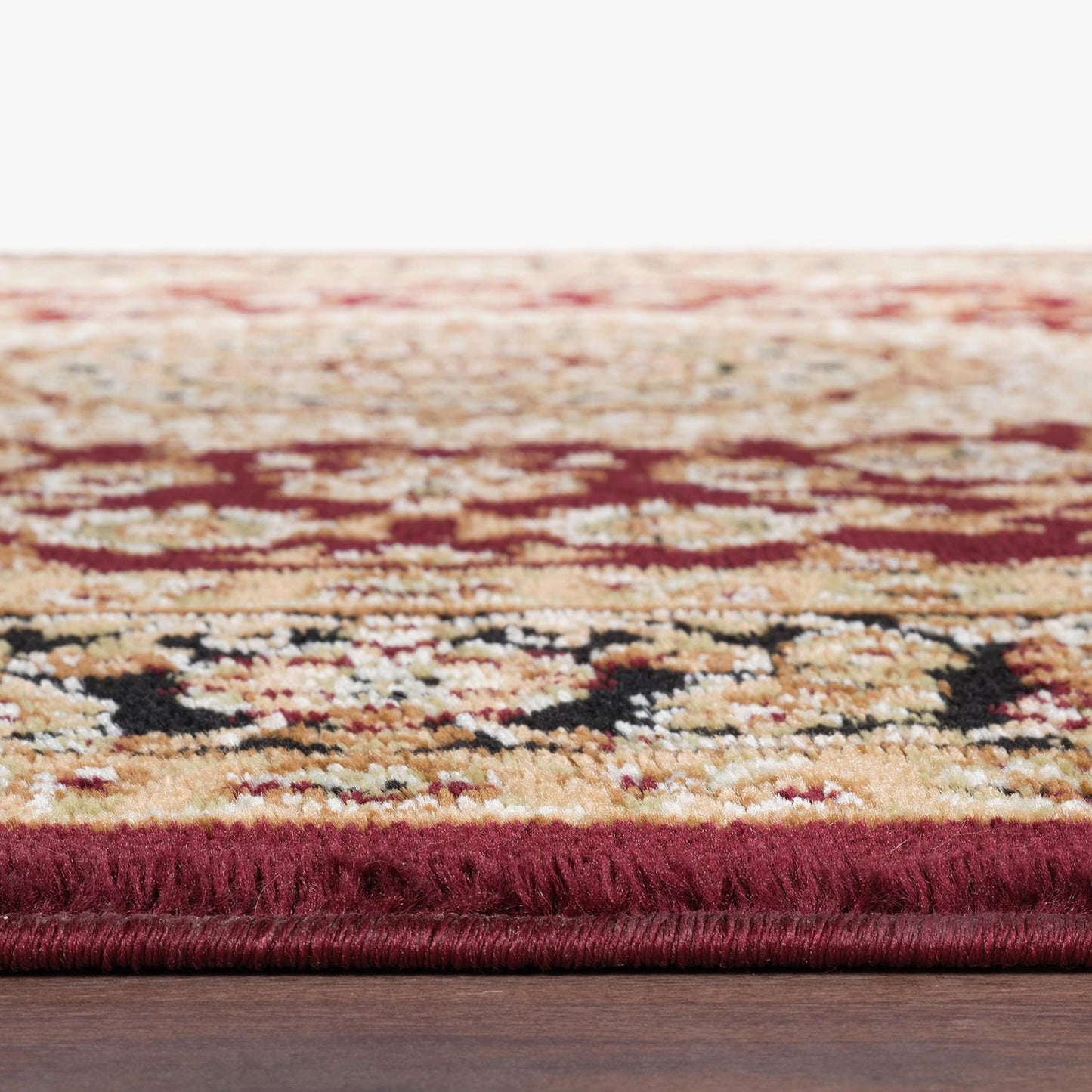 Tappeto orientale tradizionale con medaglione World Rug Gallery