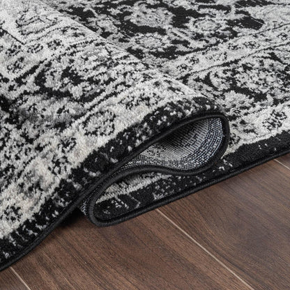 Tappeto orientale tradizionale con medaglione World Rug Gallery