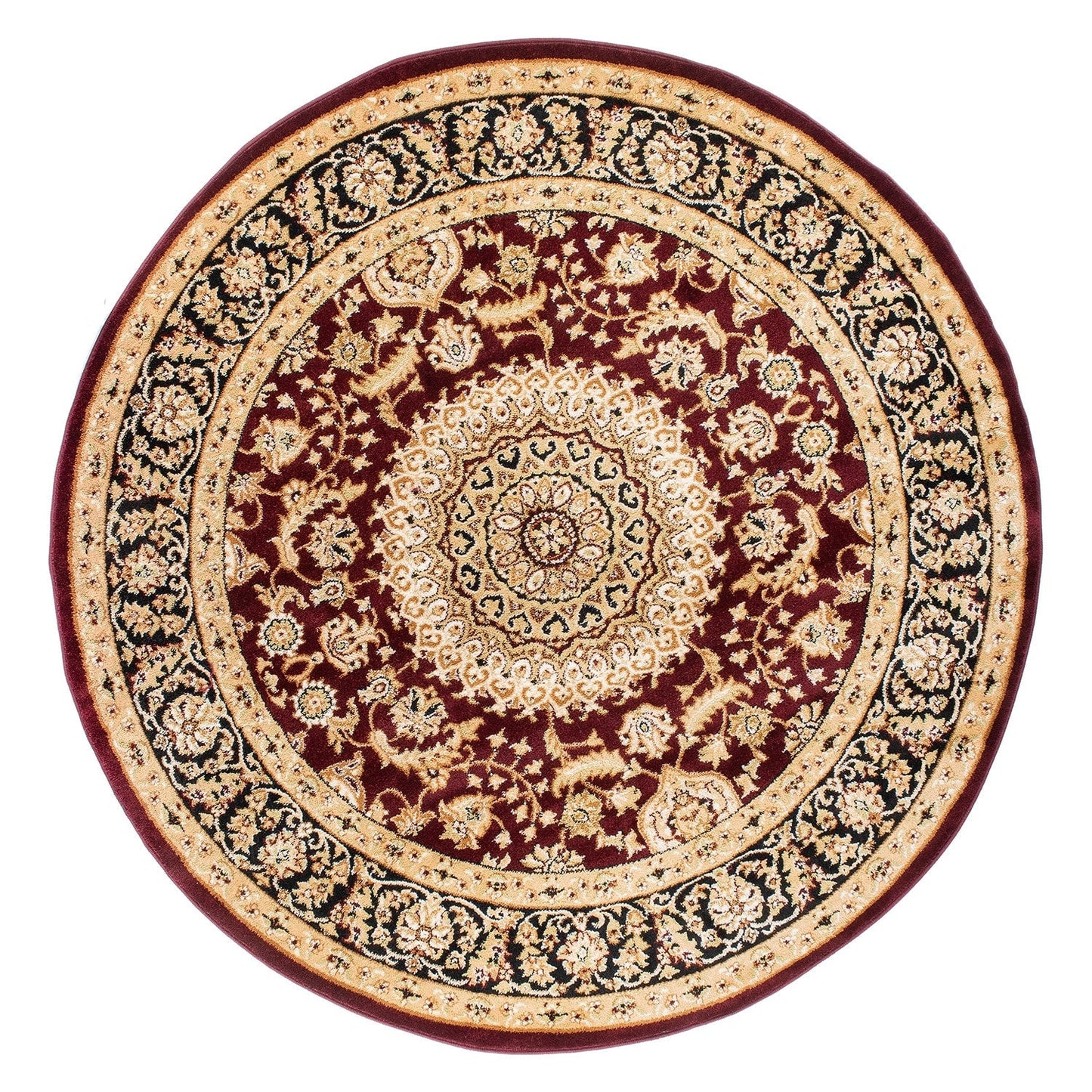 Tappeto orientale tradizionale con medaglione World Rug Gallery