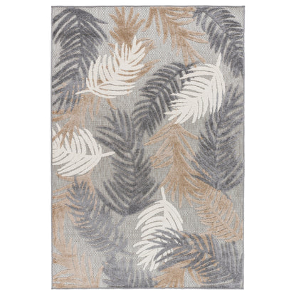 World Rug Gallery Tappeto moderno per interni/esterni con motivi floreali tropicali