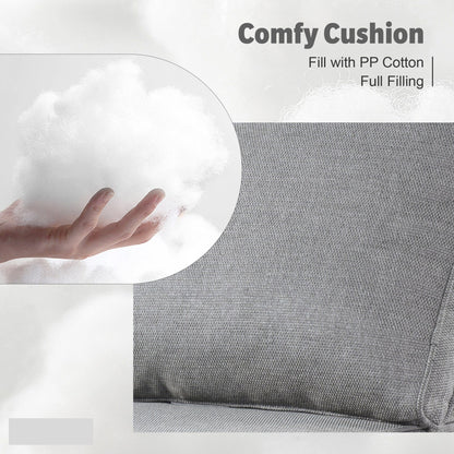 Set di mobili da esterno in vimini da 13 pezzi XIZZI con tavolo da fuoco