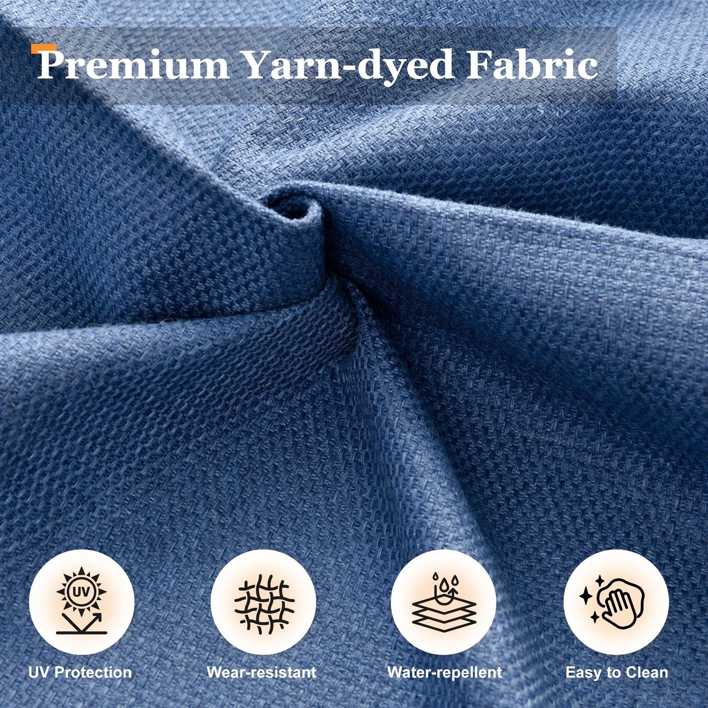 Set da conversazione in rattan per esterni con mobili da giardino XIZZI da 8 pezzi