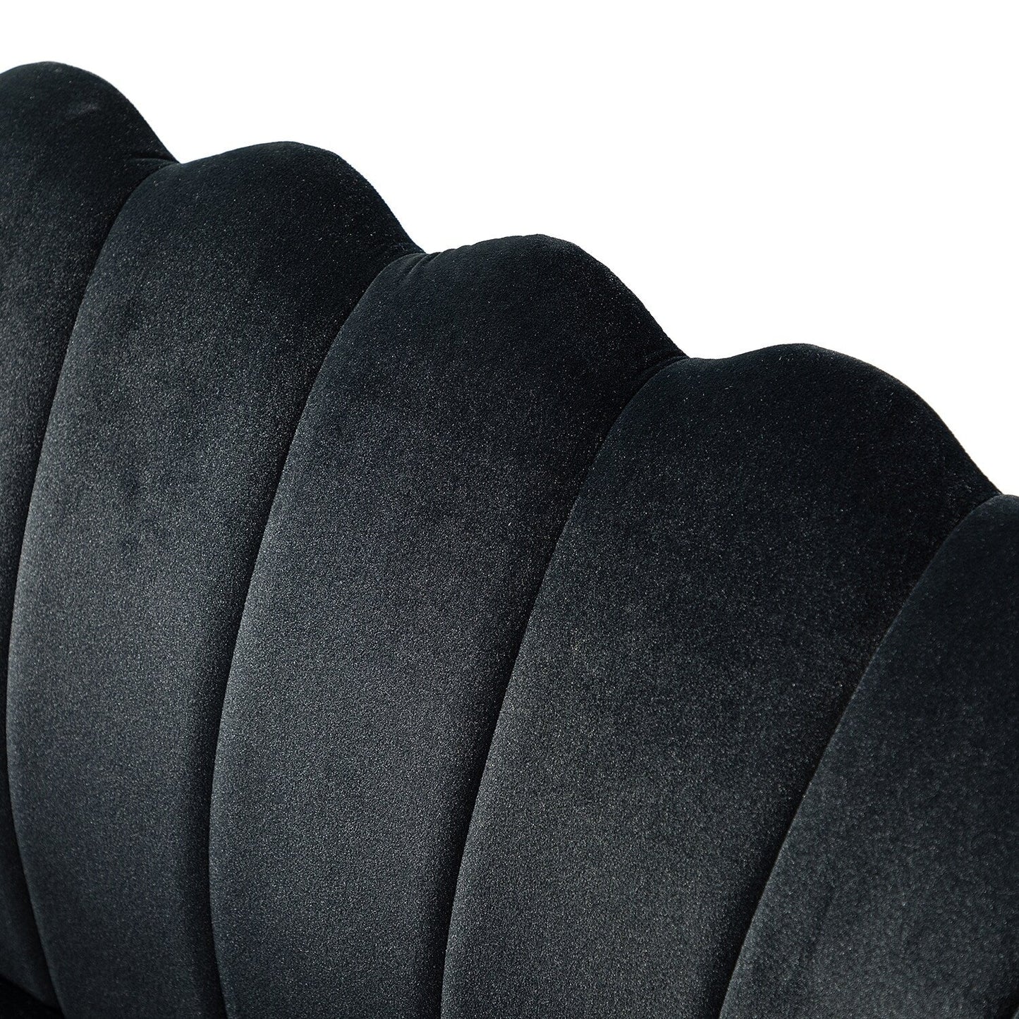 Divano a due posti Xabier da 52'' con schienale a forma di fiore