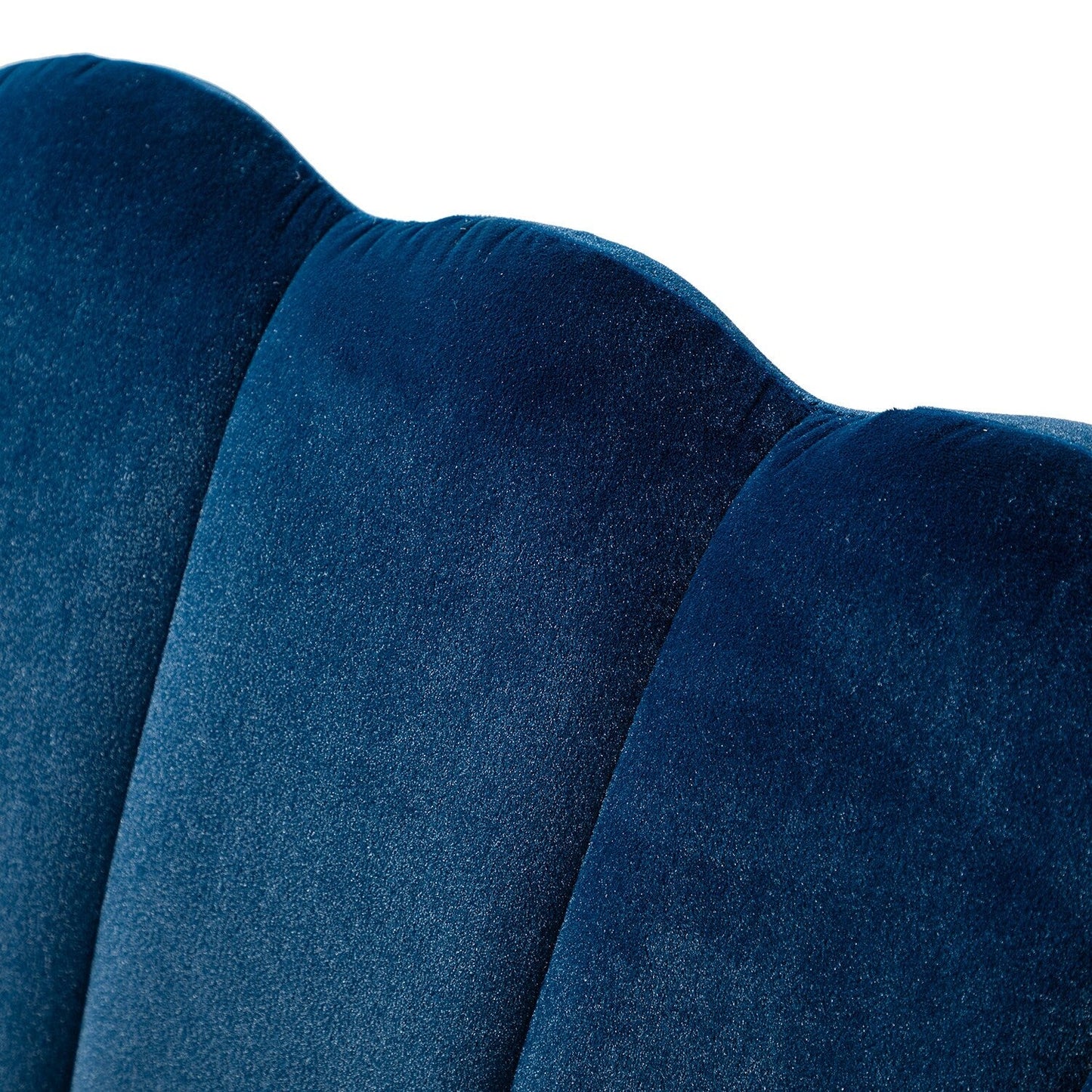 Divano a due posti Xabier da 52'' con schienale a forma di fiore