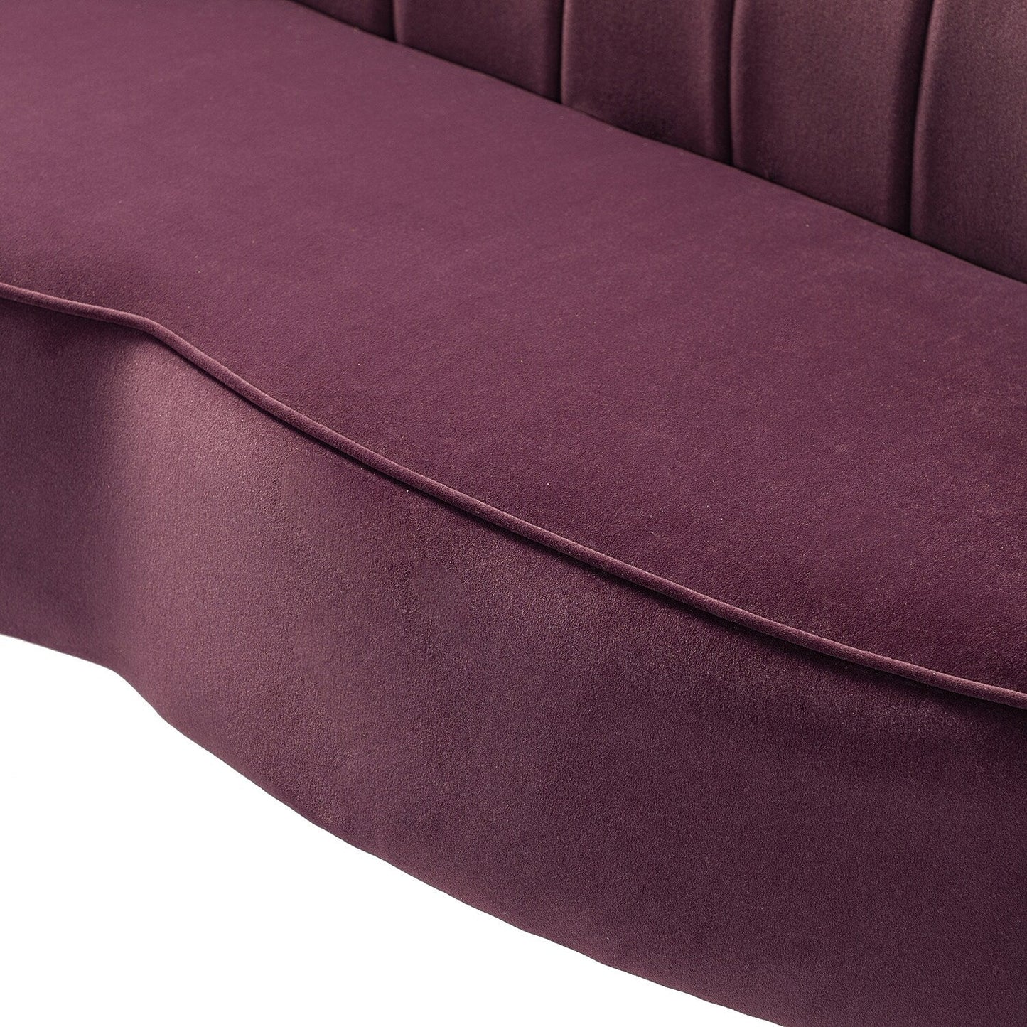 Divano a due posti Xabier da 52'' con schienale a forma di fiore