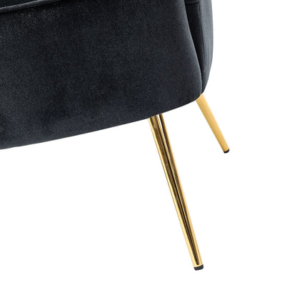 Divano a due posti Xabier da 52'' con schienale a forma di fiore