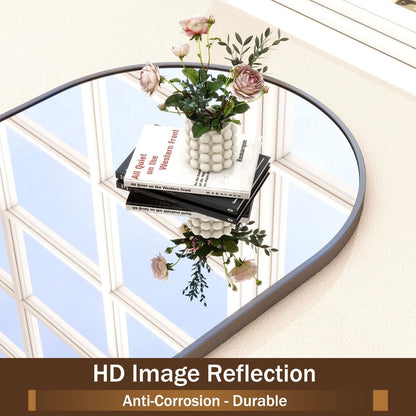 Specchio da parete per bagno ad arco YVANLA