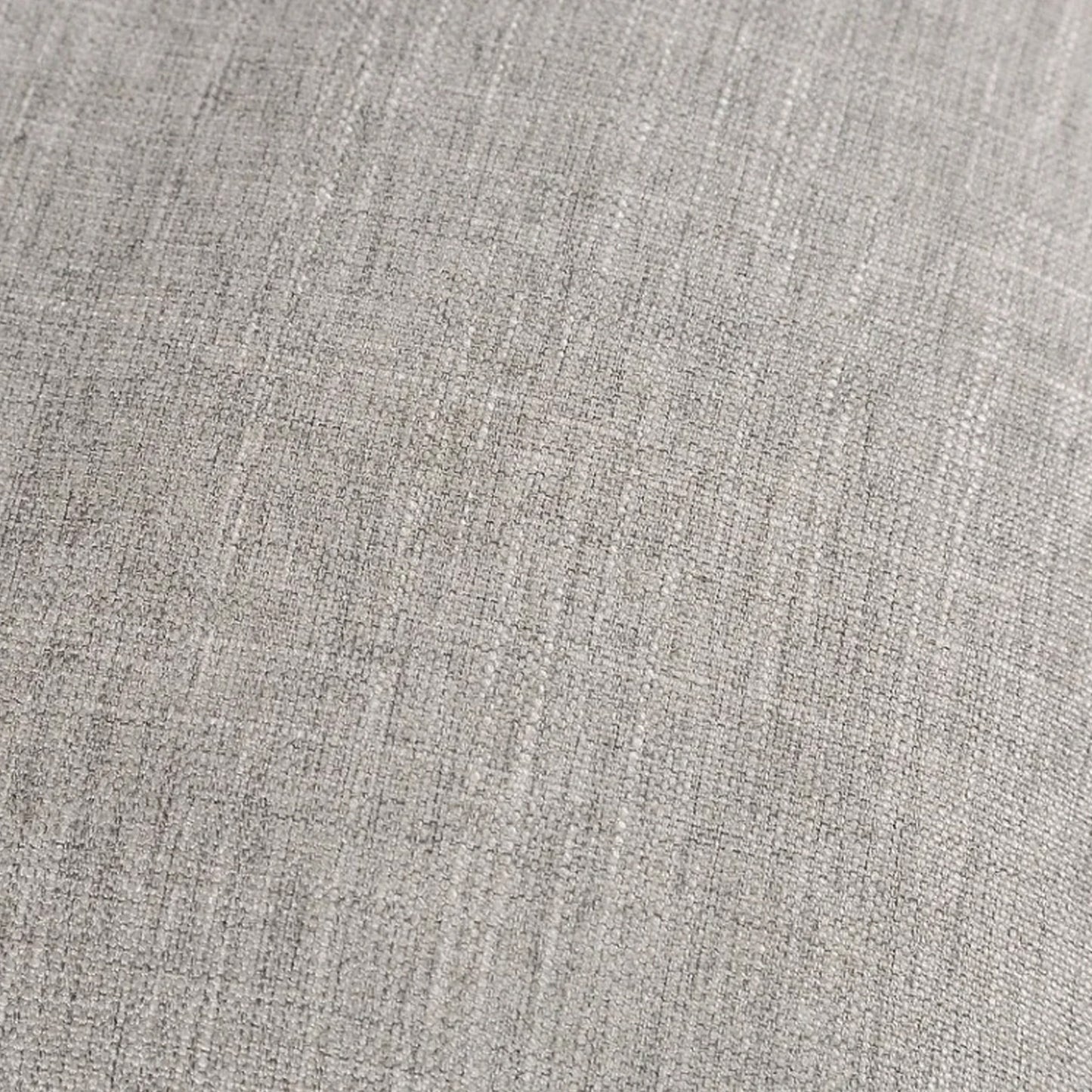 Divano Yaana con cuscini in misto piuma, legno marrone scuro, grigio, 83 pollici