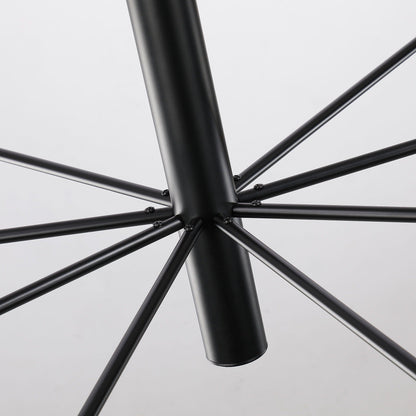 Lampadario minimalista a 15 luci, design antico a 2 livelli - 48