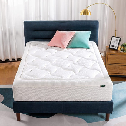 Materasso in memory foam ZINUS Cloud da 12 pollici, antidecubito, Bed-in-a-Box, certificato CertiPUR-US