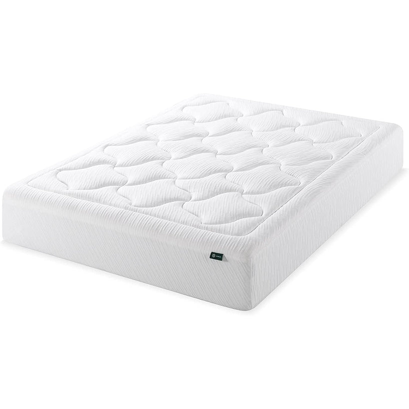 Materasso in memory foam ZINUS Cloud da 12 pollici, antidecubito, Bed-in-a-Box, certificato CertiPUR-US