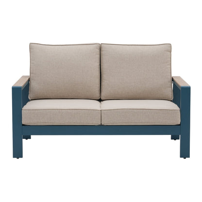 Set da conversazione per patio in alluminio Zenova, set di divani da esterno