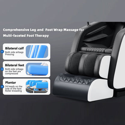 Poltrona reclinabile massaggiante Zero-Gravity con audio Bluetooth